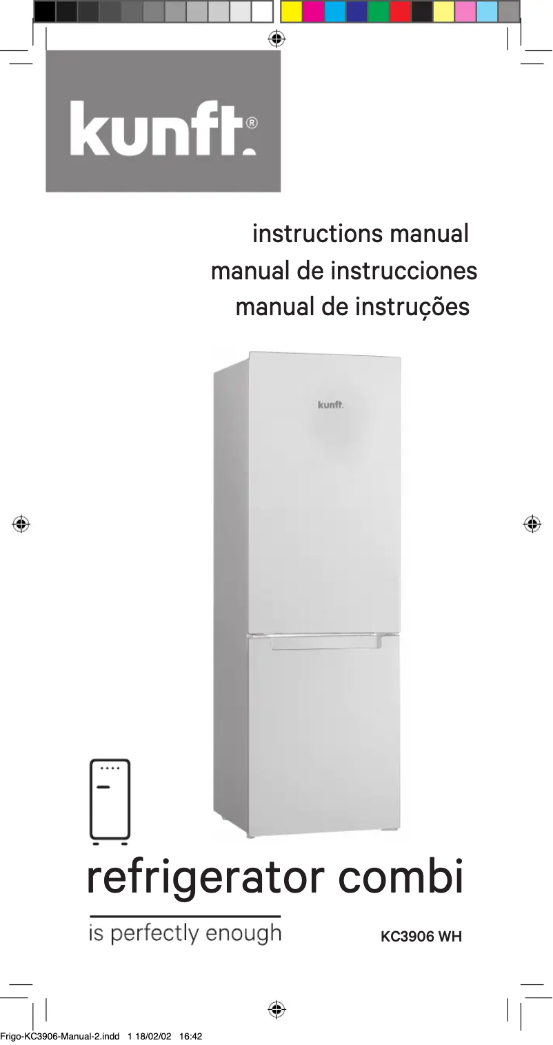 Imagen de la primera página del manual del dispositivo KC3906
