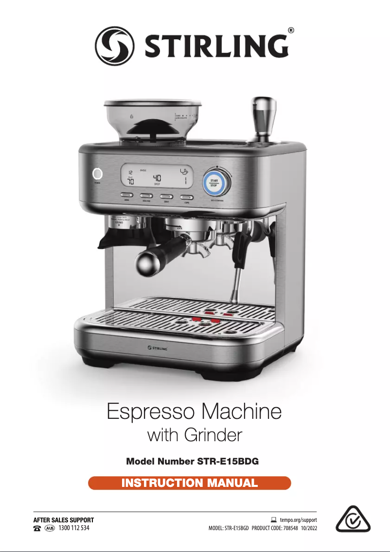 Image de la première page du manuel de l'appareil STR-E15BGD