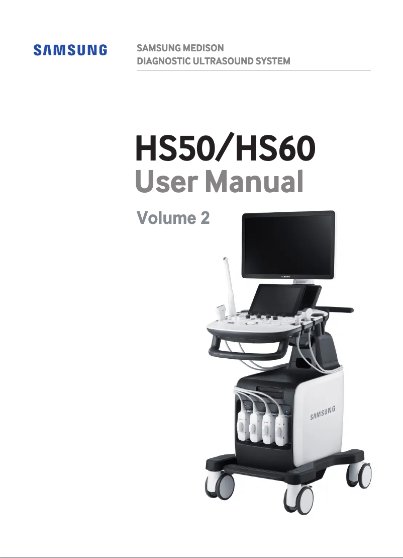 Image de la première page du manuel de l'appareil HS60