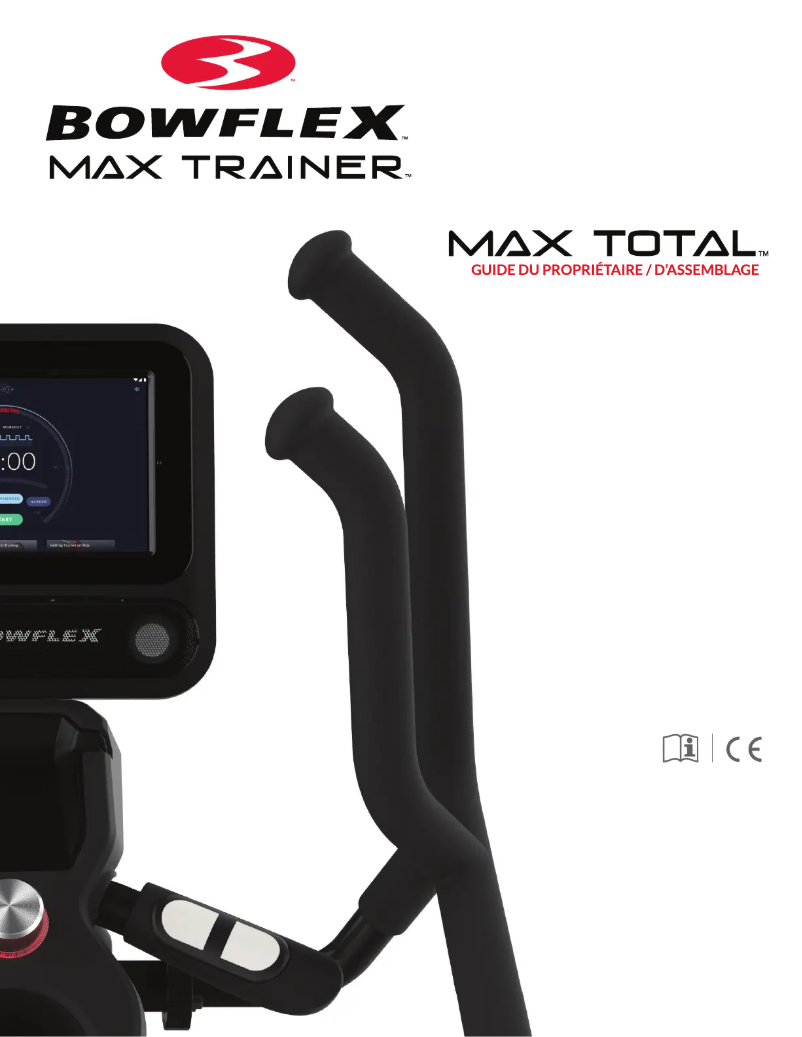 Page n°1 - Instructions / montage Bowflex Max Total