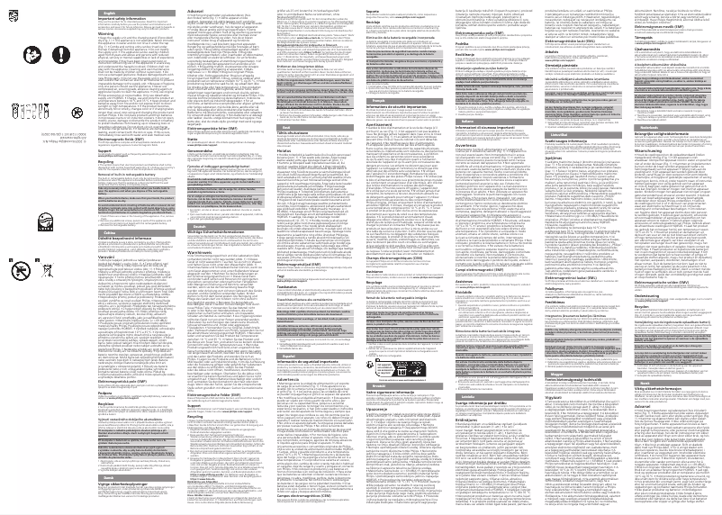 Página 1 del manual Manual de usuario Philips HAIRCLIPPER Series 3000 HC3418