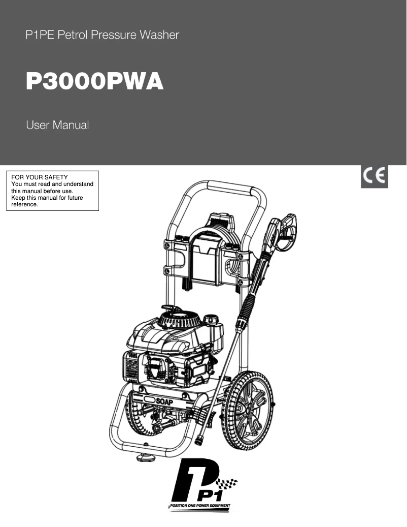 Page n°1 - Manuel utilisateur Hyundai P3000PWA
