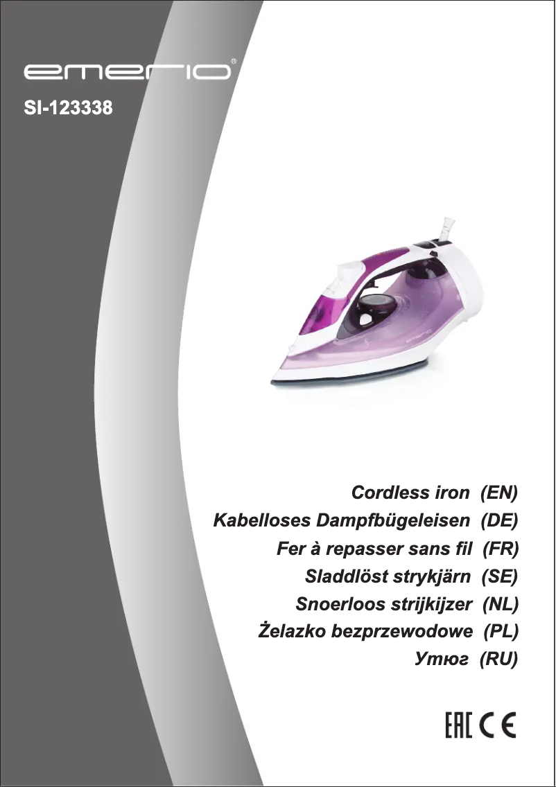 Page 1 de la notice Manuel utilisateur Emerio SI-123338