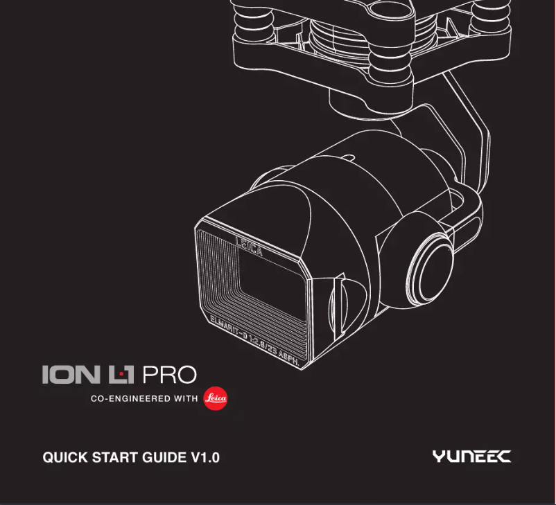Page 1 de la notice Manuel utilisateur Yuneec Typhoon H3