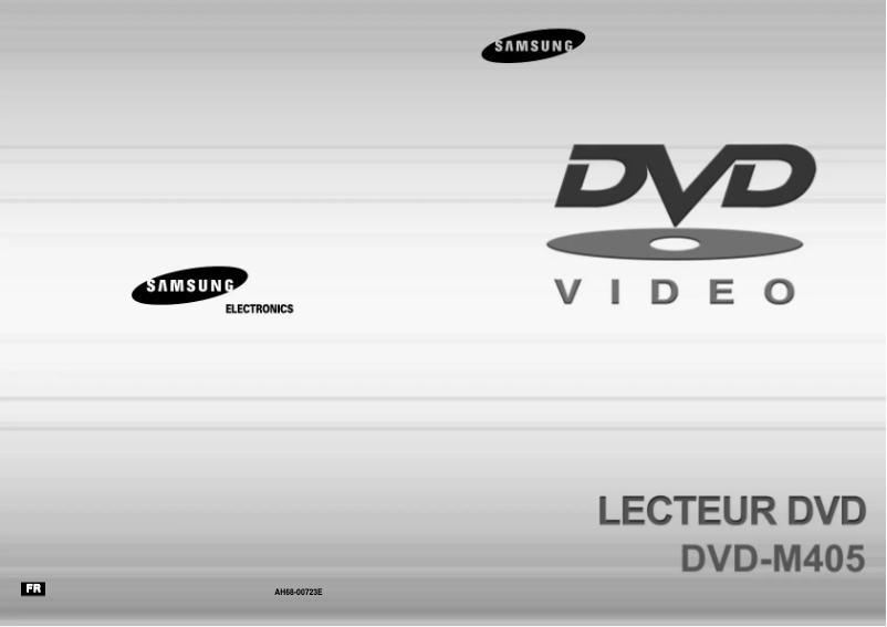 Page 1 de la notice Manuel utilisateur Samsung DVD-M405