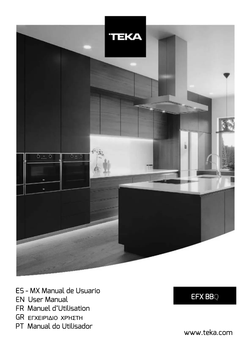 Imagen de la primera página del manual del dispositivo EFX 30 GRILL