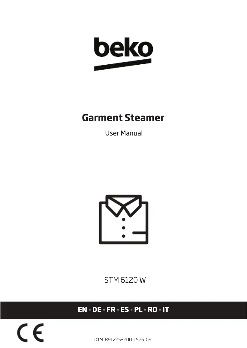 Page 1 de la notice Manuel utilisateur Beko STM6120W