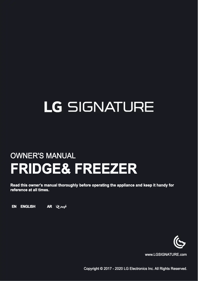 Page n°1 - Manuel utilisateur LG LMS344VBVL
