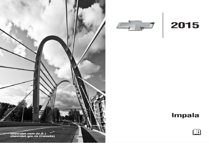Image de la première page du manuel de l'appareil Impala Limited (2015)