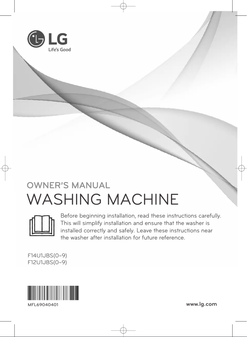 Página 1 del manual Manual de usuario LG F14U1JBS8