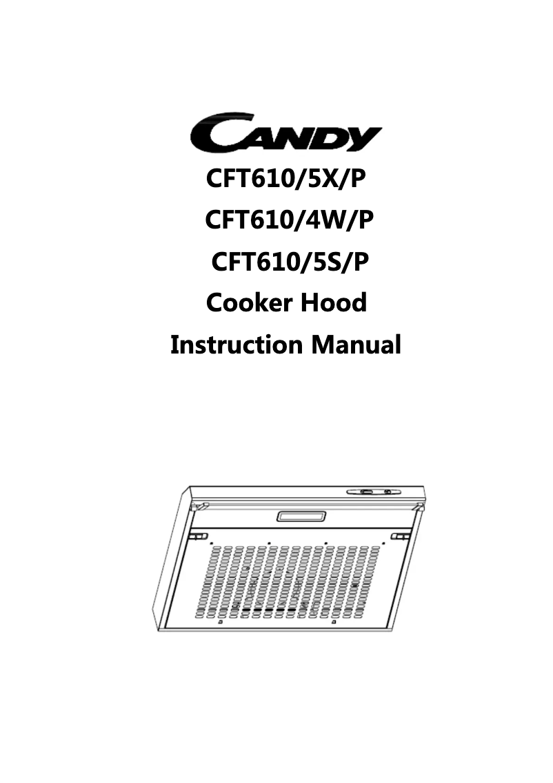 Image de la première page du manuel de l'appareil CFT610/4W/P