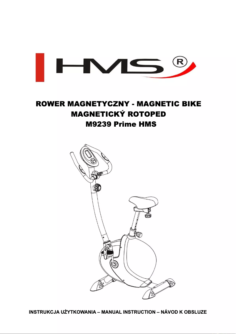 Image de la première page du manuel de l'appareil M9239 Prime