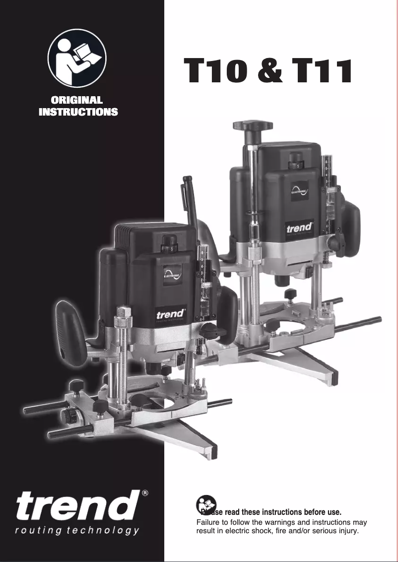 Page 1 de la notice Manuel utilisateur Trend T5ELB