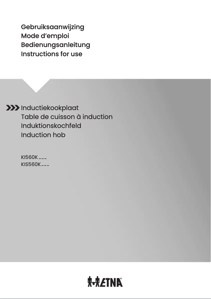 Image de la première page du manuel de l'appareil KI560KZT
