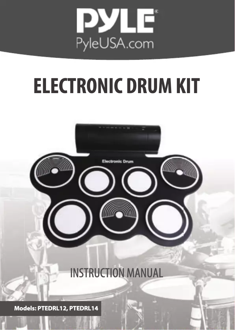 Página 1 del manual Manual de usuario Pyle PTEDRL12