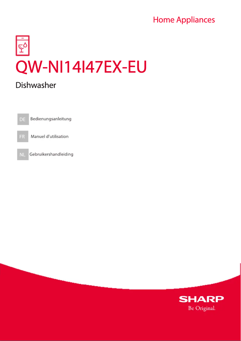 Page n°1 - Manuel utilisateur Sharp QW-NI14I47EX-EU