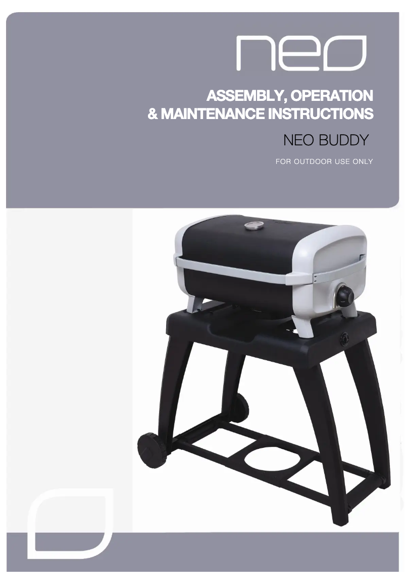 Page n°1 - Manuel utilisateur Everdure Neo Buddy