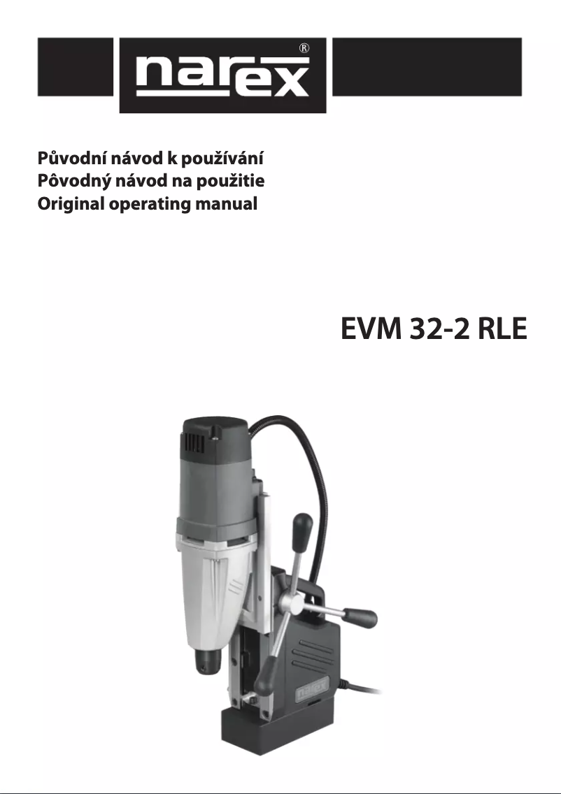 Image de la première page du manuel de l'appareil EVM 32-2 RLE