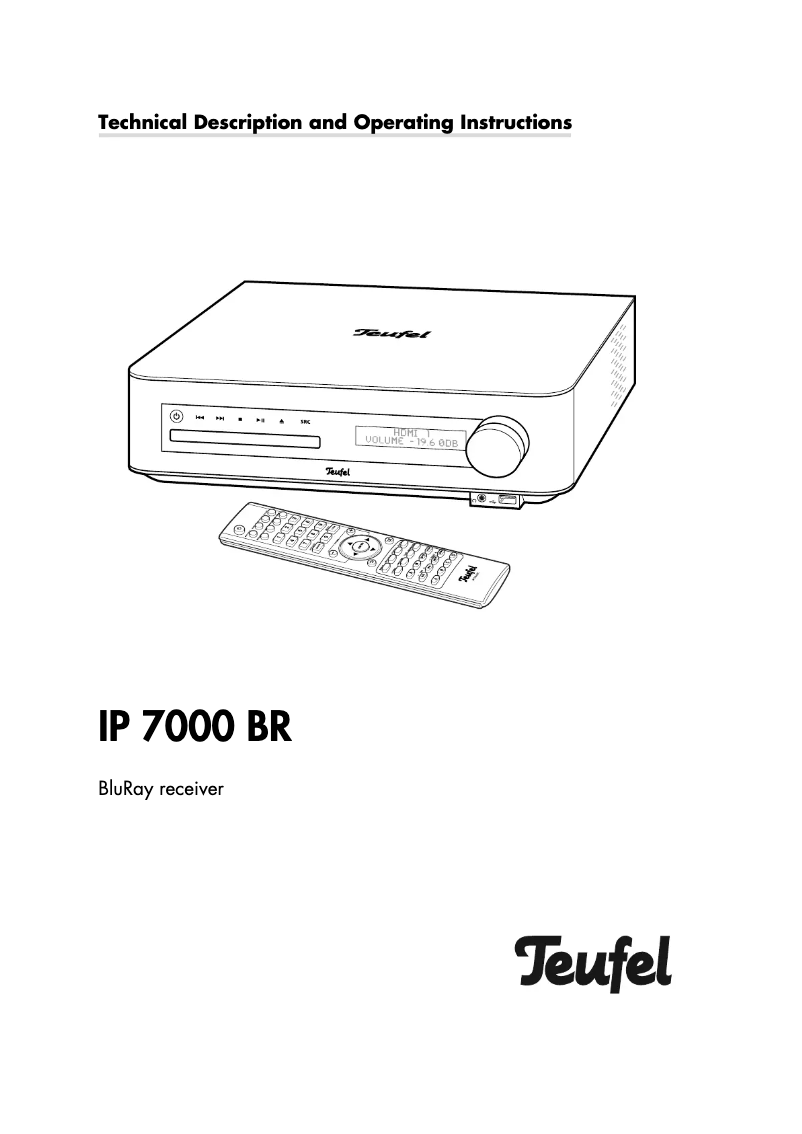 Image de la première page du manuel de l'appareil Impaq 7000
