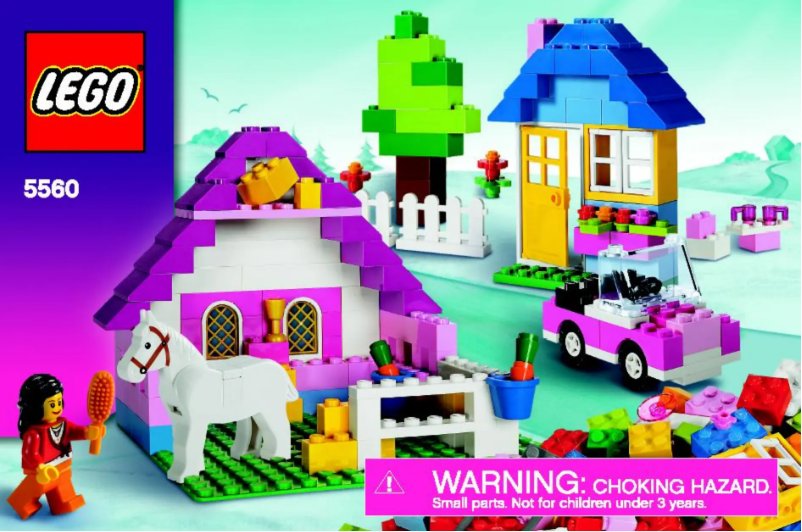 Page 1 de la notice Manuel utilisateur Lego Classic 5560