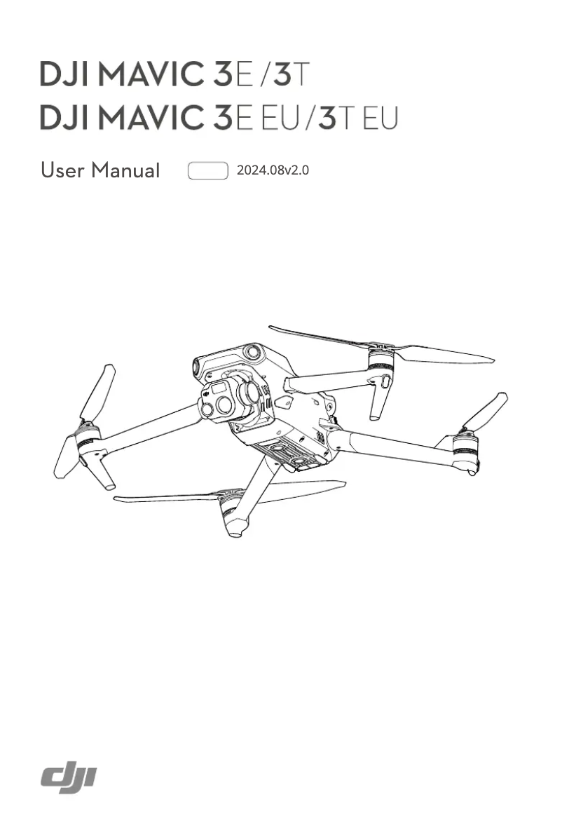 Page n°1 - Manuel utilisateur DJI Mavic 3 Enterprise