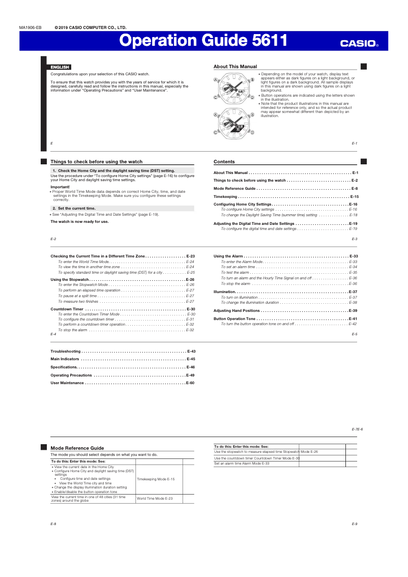 Image de la première page du manuel de l'appareil GMAS2100BA21