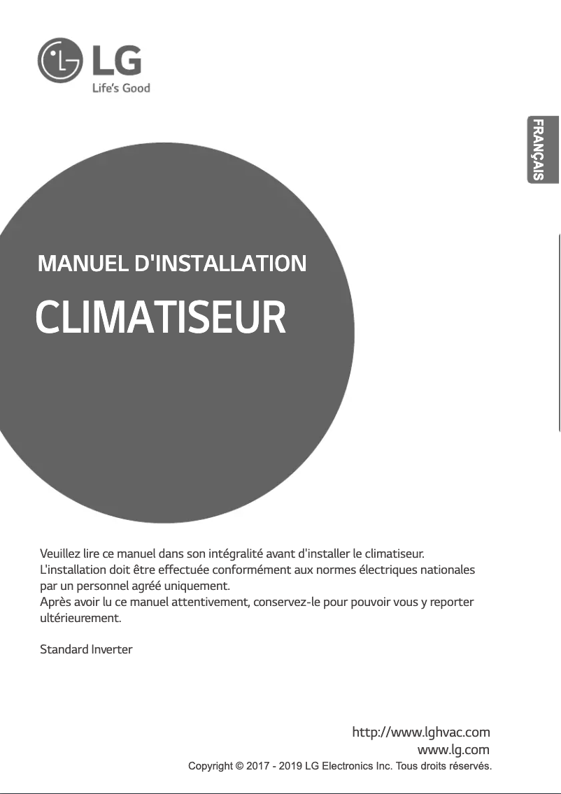 Page n°1 - Manuel utilisateur LG LUU249HV