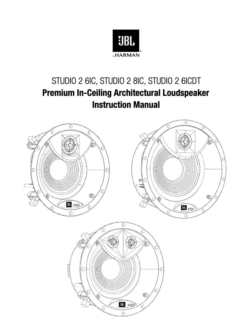 Image de la première page du manuel de l'appareil Studio 2 6IC