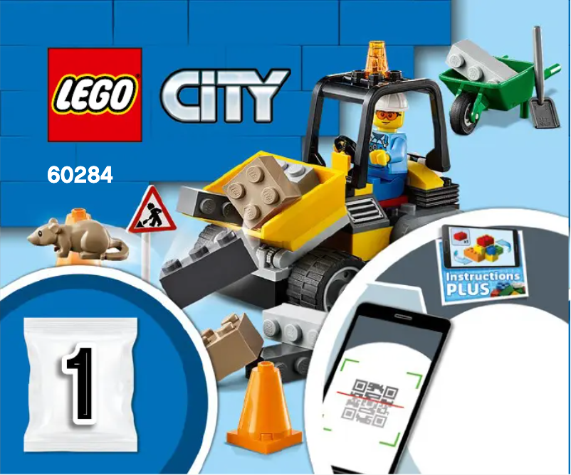 Page 1 de la notice Manuel utilisateur Lego City 60284