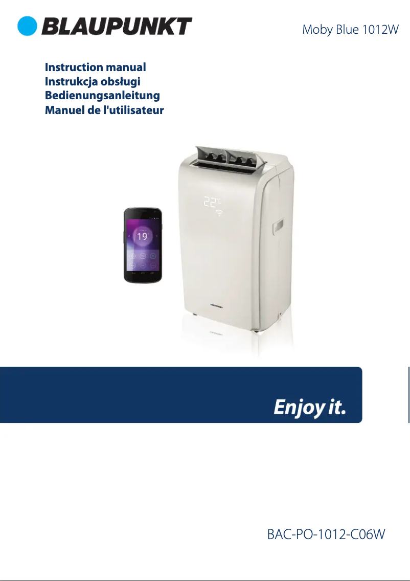 Page n°1 - Manuel utilisateur Blaupunkt Moby Blue 1012W