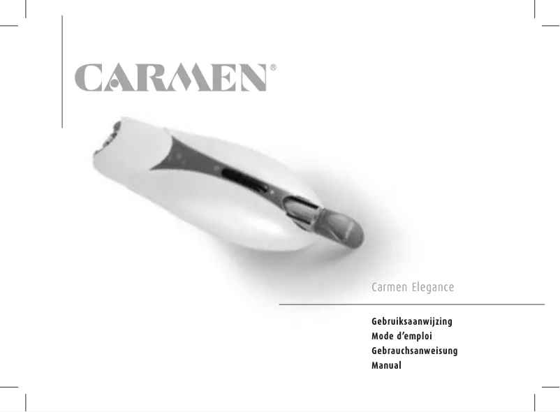 Página 1 del manual Manual de usuario Carmen Elegance EP1800