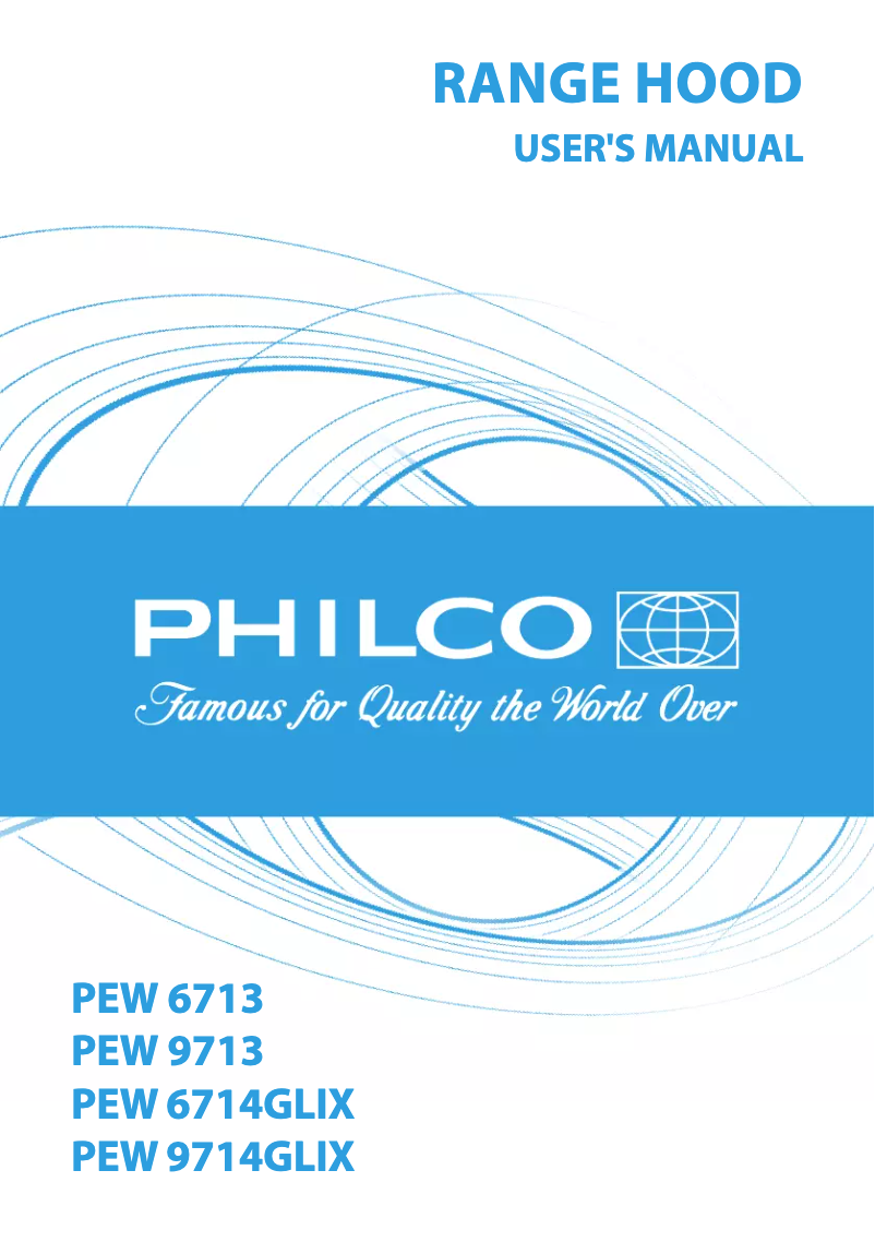 Page n°1 - Manuel utilisateur Philco PEW 6713