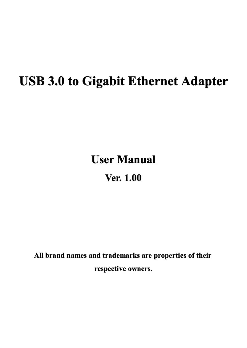 Page 1 de la notice Manuel utilisateur Syba SY-ADA24029