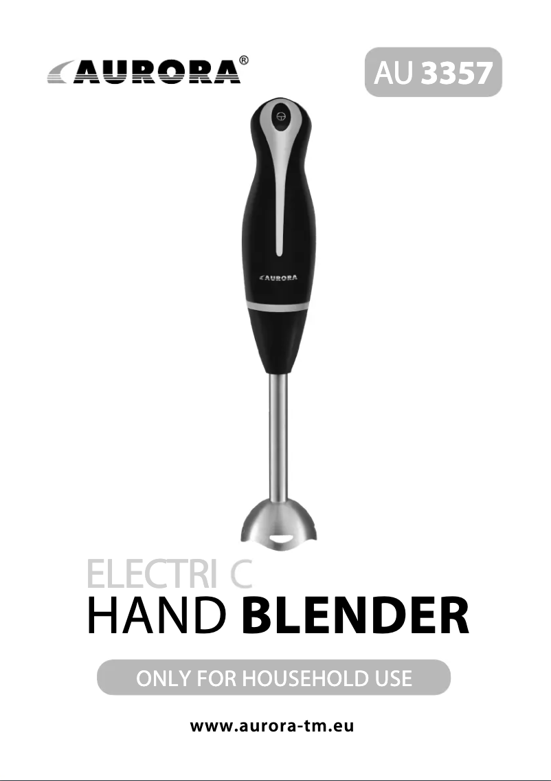 Page n°1 - Manuel utilisateur Aurora AU3357
