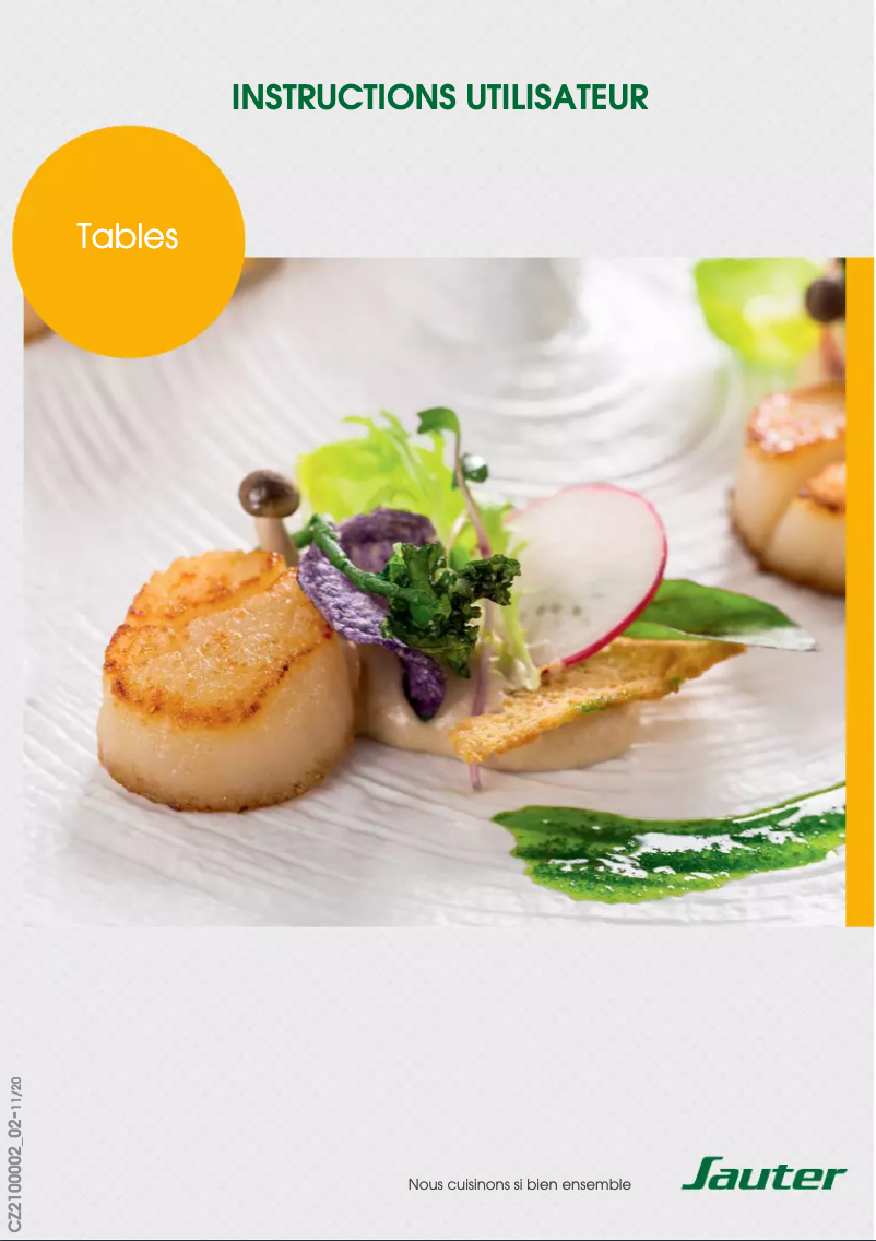 Page 1 de la notice Manuel utilisateur Sauter SPI9544B