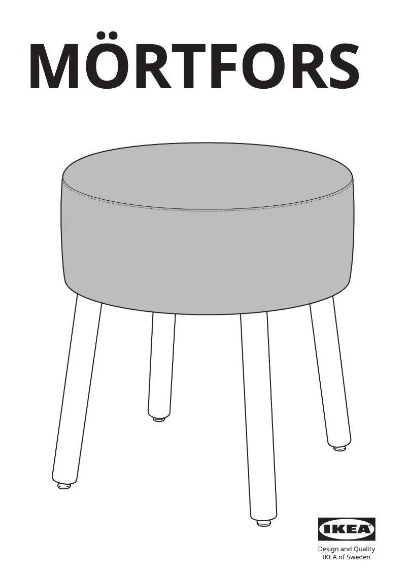 Imagen de la primera página del manual del dispositivo MÖRTFORS 705.702.47