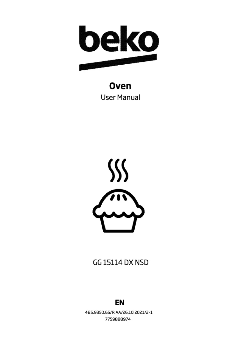 Image de la première page du manuel de l'appareil GG 15114 DX NSD