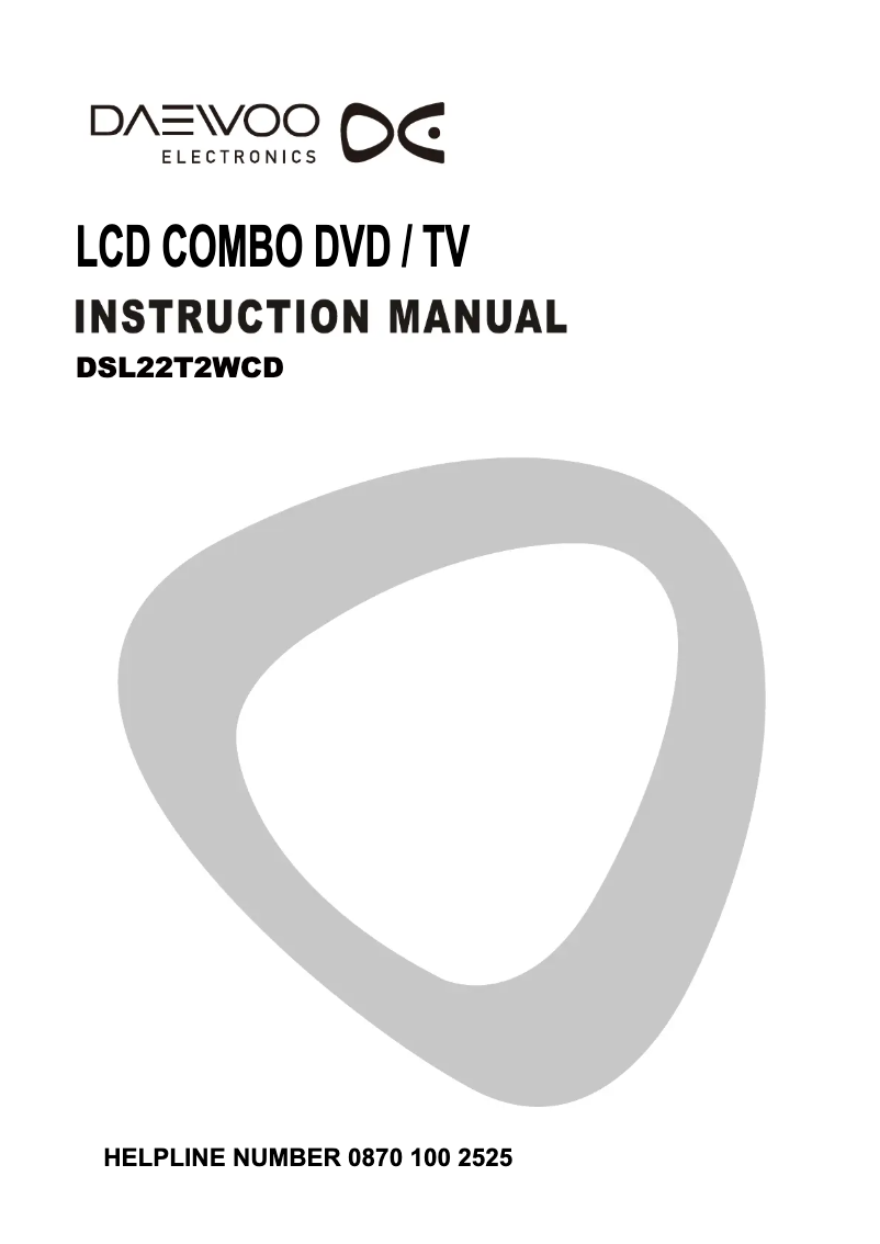 Image de la première page du manuel de l'appareil DSL22T2WCD