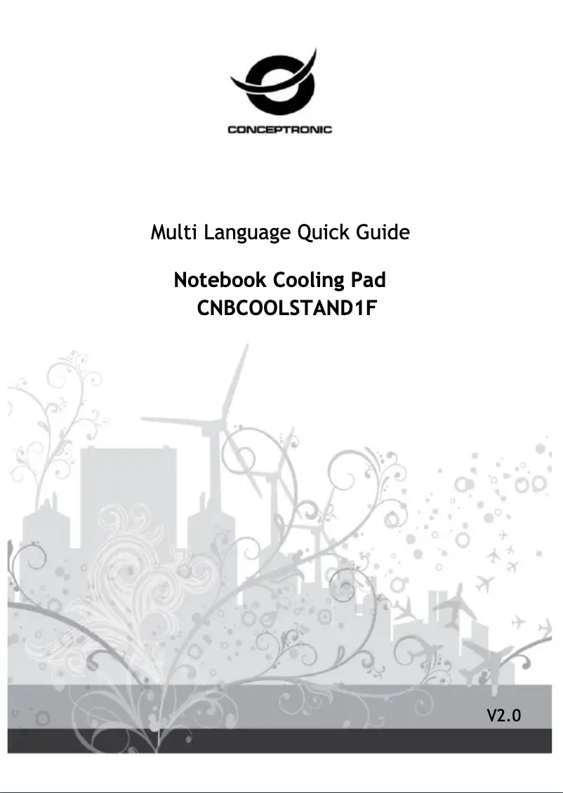 Image de la première page du manuel de l'appareil CNBCOOLSTAND1F