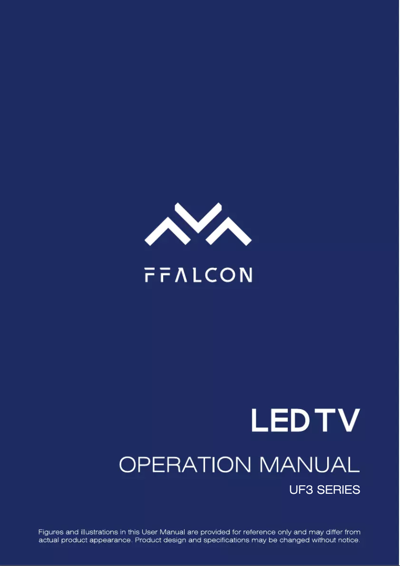 Page n°1 - Manuel utilisateur FFalcon UF3 Series 65UF3