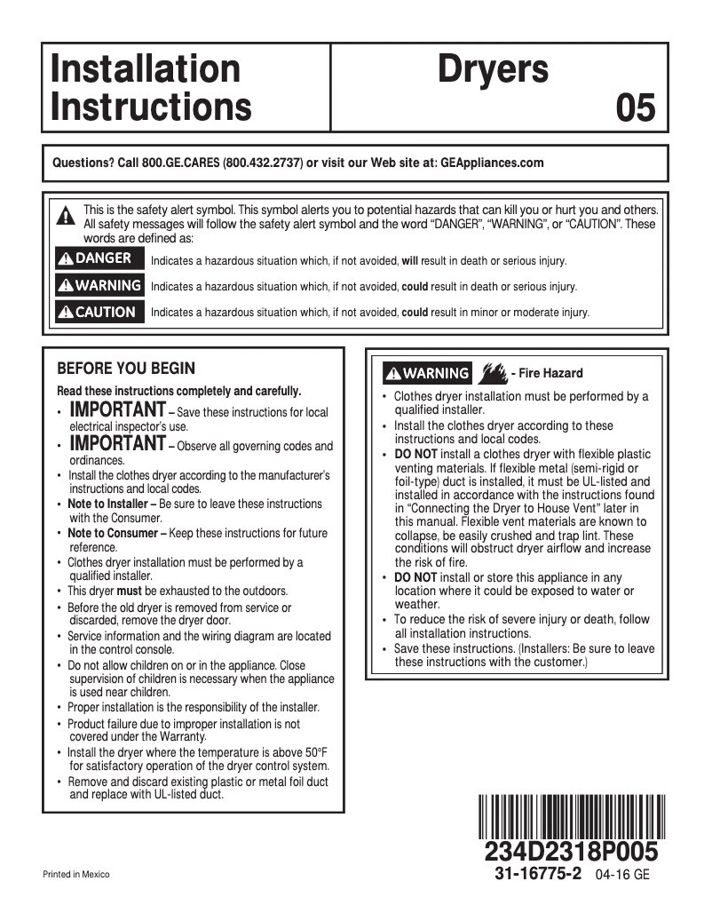 Image de la première page du manuel de l'appareil HTX24EASKWS