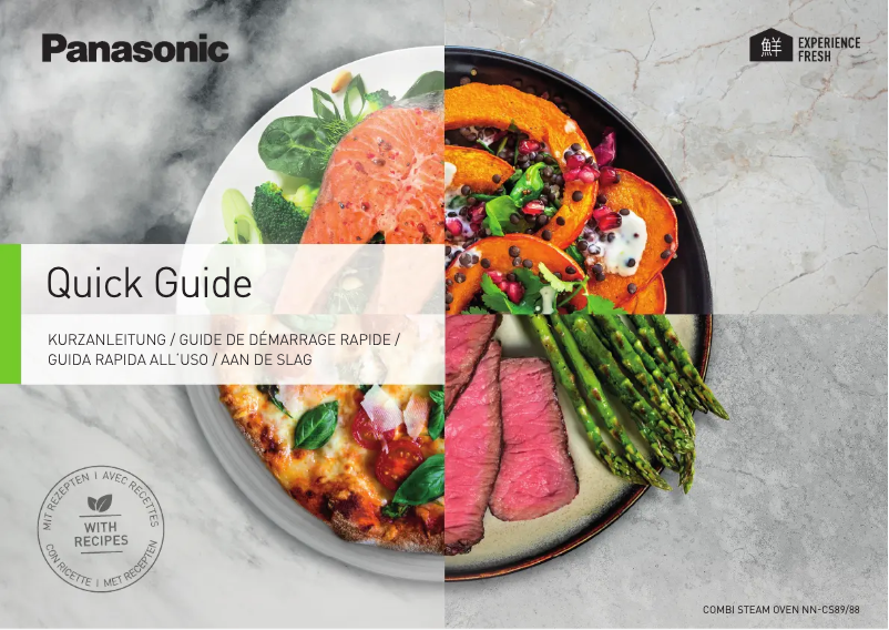 Page 1 de la notice Manuel utilisateur Panasonic NN-CS89