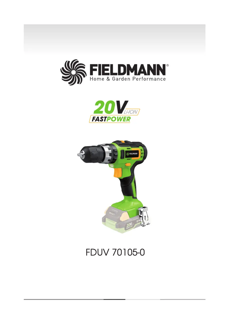 Page n°1 - Manuel utilisateur Fieldmann FDUV 70105-0