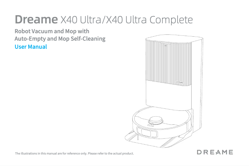 Página 1 del manual Manual de usuario Dreame X40 Ultra