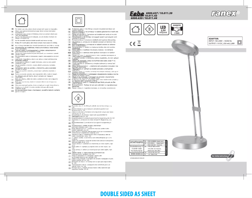 Página 1 del manual Manual de usuario Ranex Febe