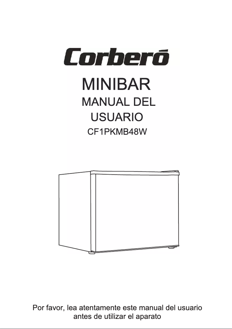 Image de la première page du manuel de l'appareil CF1PKMB48W