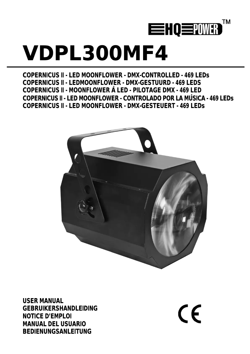 Page 1 de la notice Manuel utilisateur HQ Power Copernicus II