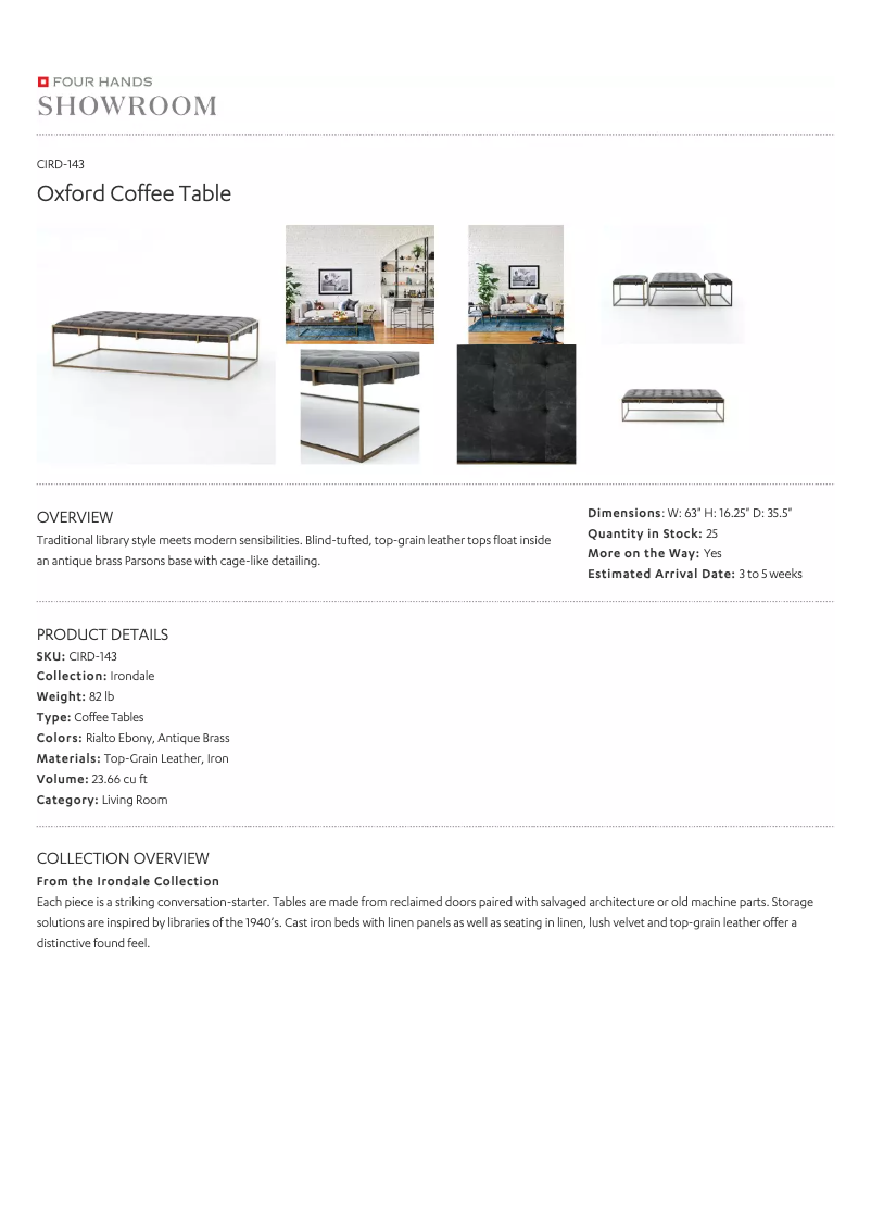 Imagen de la primera página del manual del dispositivo CIRD-143