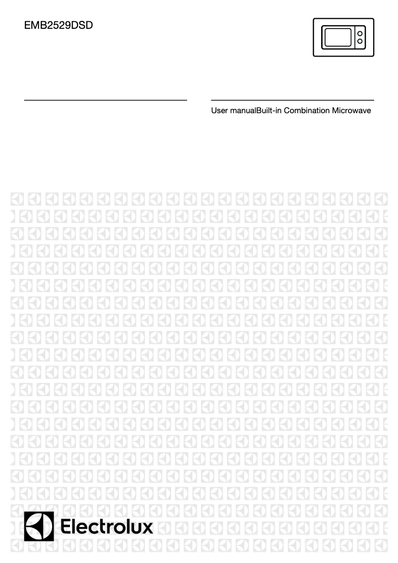 Page 1 de la notice Manuel utilisateur Electrolux EMB2529DSD