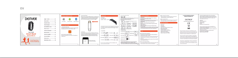 Page n°1 - Manuel utilisateur Denver BFA-15